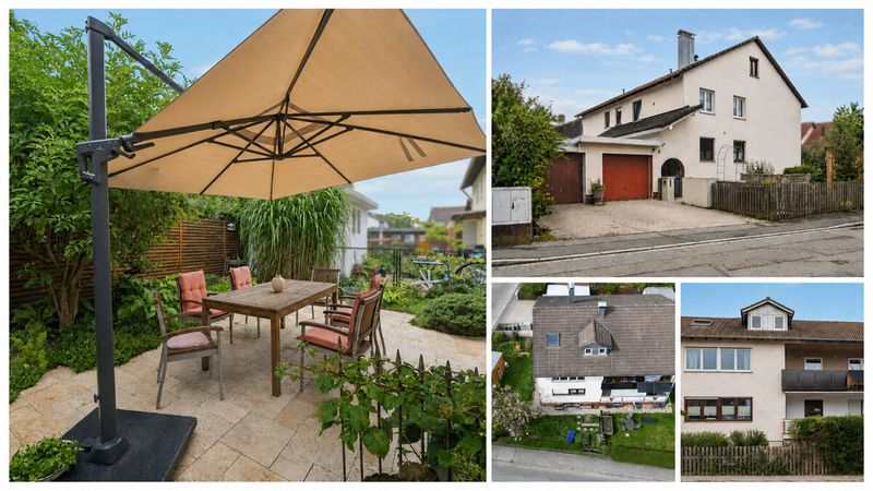 Großzügige 4-Zimmer-Obergeschosswohnung im Zweifamilienhaus mit Privatgarten und Ausbaureserve